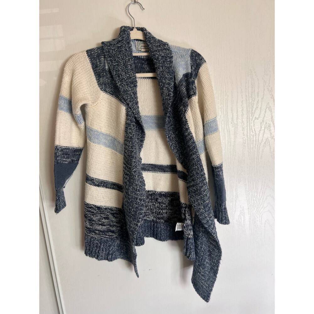 Western Connection Coastal Grandma Sweater with Beach colors Size: S